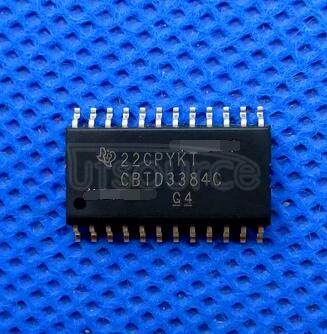 SN74CBTD3384CDW Bus Switch 5 x 1:1 24-SOIC SN74CBTD3384CDW Bus Switch 5 x 1:1 24-SOIC
