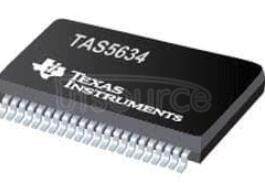 TAS5634DDV Amplifier IC 1-Channel (Mono) or 2-Channel (Stereo) Class D 44-HTSSOP