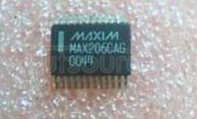 MAX206CAG +5V RS-232 Transceivers with 0.1uF External Capacitors