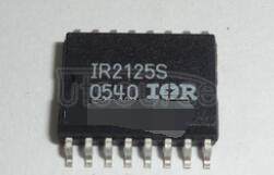 IR2125STR Single High Side Driver, Current Limiting, Programmable Shutdown Error Pin in a 8-pin DIP package<br/> A IR2125 packaged in a 16-Lead SOIC shipped on Tape and Reel