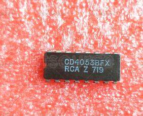 CD4053BFX CMOS Analog Multiplexers/Demultiplexers with Logic Level Conversion