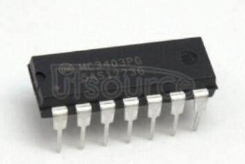 MC3403PG Single Supply Quad Operational Amplifiers MC3403PG Single Supply Quad Operational Amplifiers
