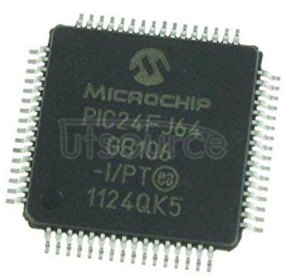 PIC24FJ64GB106-I/PT IC MCU 16BIT 64KB FLASH 64TQFP
