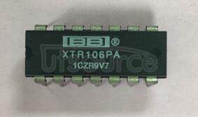XTR106PA A/D Converter A-D IC<br/> Resolution Bits:20<br/> Sample Rate:100SPS<br/> Input Channels Per ADC:1<br/> Input Channel Type:Differential<br/> Data Interface:Serial<br/> Package/Case:8-SOIC<br/> Interface Type:Serial<br/> Leaded Process Compatible:No RoHS Compliant: Yes XTR106PA A/D Converter A-D IC<br/> Resolution Bits:20<br/> Sample Rate:100SPS<br/> Input Channels Per ADC:1<br/> Input Channel Type:Differential<br/> Data Interface:Serial<br/> Package/Case:8-SOIC<br/> Interface Type:Serial<br/> Leaded Process Compatible:No RoHS Compliant: Yes