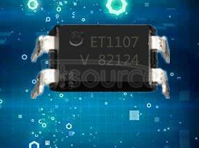 TCET1107 Optocoupler<br/> No. of Channels:1<br/> Isolation Voltage:5000Vrms<br/> Optocoupler Output Type:Transistor<br/> Input Current Max:50mA<br/> Output Voltage Max:70V<br/> Package/Case:4-PDIP<br/> Operating Temperature Range:-40 C to +100 C RoHS Compliant: Yes