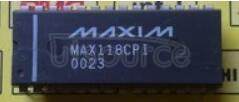 MAX118CPI +5V, 1Msps, 4 & 8-Channel, 8-Bit ADCs with 1レA Power-Down