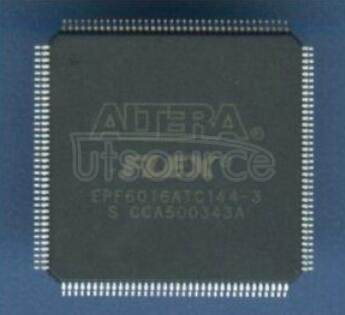 EPF6016ATC144-3 IC FLEX 6000 FPGA 16K 144-TQFP