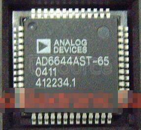 AD6644ASTZ-65 ADC  14BIT   65MSPS  CMOS  52-LQFP