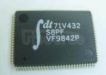 IDT71V432S8PF 32K x 32 CacheRAM 3.3V Synchronous SRAM Burst Counter Single Cycle Deselect