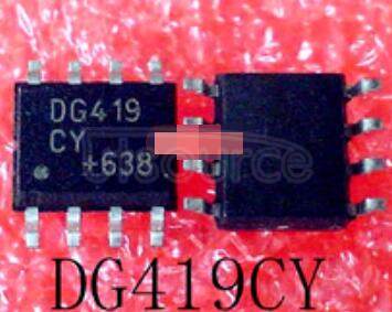 DG419CY Improved, SPST/SPDT Analog Switches