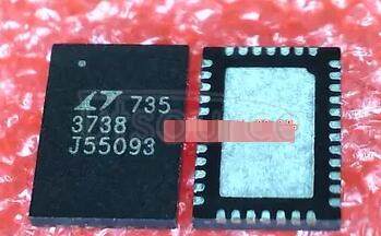 LTC3738CUHF#PBF - Controller, Intel VRM9, VRM10 Voltage Regulator IC 1 Output 38-QFN (5x7)