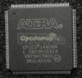 EP1C3T144C6N Cyclone FPGA 3K TQFP-144