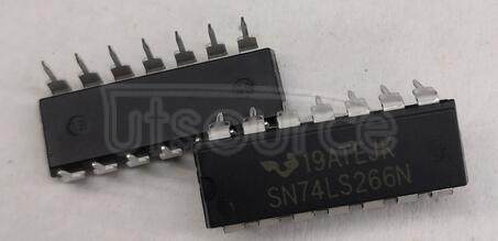 74LS266 Quad 2-Input Exclusive-NOR Gate with Open-Collector Outputs