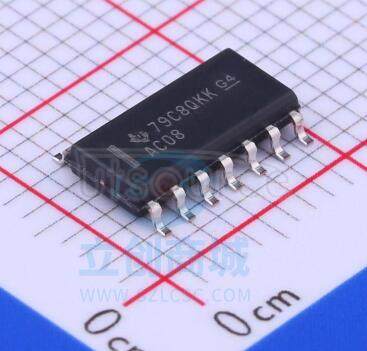 74AC08DR Quad 2-Input AND Gate<br/> Package: SOIC<br/> No of Pins: 14<br/> Container: Tape &amp; Reel