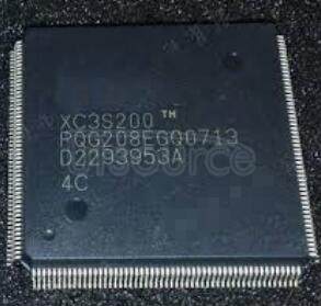 XC3S200-4PQG208C 200000 SYSTEM GATE 1.2 VOLT FPGA
