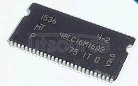 MT48LC16M16A2P-75IT 256Mb SDRAM Component