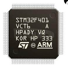 STM32F401VCT6 ARM? Cortex?-M4 STM32F4 Microcontroller IC 32-Bit 84MHz 256KB (256K x 8) FLASH 100-LQFP (14x14)
