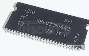 MT48LC32M16A2TG-75IT 256Mb SDRAM Component