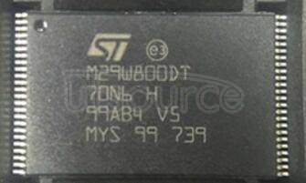 M29W800DT70N6E 8Mbit1Mbx8 or 512Kbx16, Block Erase Low Voltage Single Supply Flash Memory8Mb