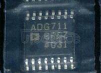 ADG711BRU CMOS Low Voltage 4 ohm Quad SPST Switches