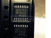 ADG711 Low Voltage 4 Ω Quad SPST Switches,4Ω
