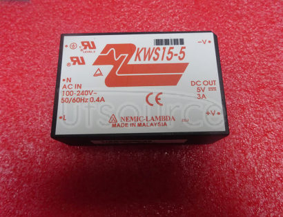 KWS15-5 Single output 5W ~ 15W AC-DC on-board type power supply