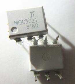 MOC3021M 6-Pin DIP 400V Random Phase Triac Driver Output Optocoupler; Package: DIP-W; No of Pins: 6; Container: Bulk