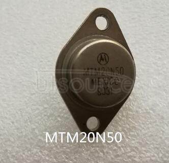 MTM20N50 POWER   FIELD   EFFECT   TRANSISTOR