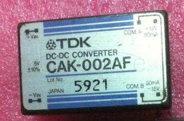 CAK-002AF TDK DC to DC Converters, DC to AC inverters