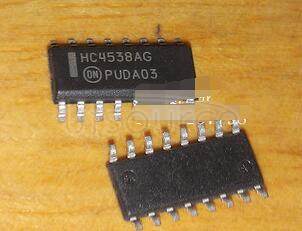 MC74HC4538ADR2G Dual Precision Monostable Multivibrator Retriggerable,Resettable