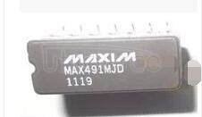 MAX491MJD Low-Power, Slew-Rate-Limited RS-485/RS-422 Transceivers