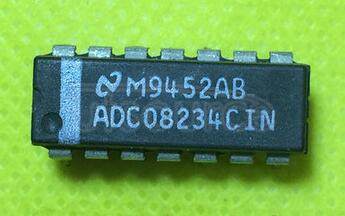 ADC08234CIN 8-Bit 2 ms Serial I/O A/D Converters with MUX, Reference, and Track/Hold