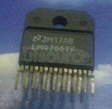 LM4766TF/NOPB IC AMP AB STEREO 40W TO220-15
