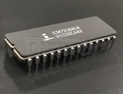 ICM7218AIJI 8-Digit LED Microprocessor-Compatible Multiplexed Display Decoder Driver<br/> Temperature Range: -40&deg;C to 85&deg;C<br/> Package: 28-CerDIP