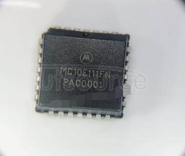 MC10E111FN 5V ECL 1:9 Differential Clock Driver<br/> Package: 28 LEAD PLCC<br/> No of Pins: 28<br/> Container: Rail<br/> Qty per Container: 37