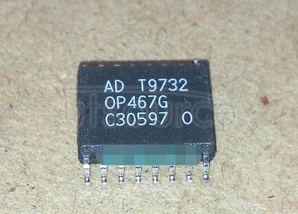 OP467GS Quad Precision, High Speed Operational Amplifier