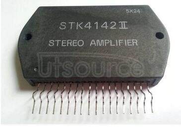 STK4142 AF Power Amplifier (Split Power Supply)