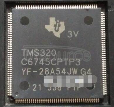 TMS320C6745CPTP3 IC DSP FIX/FLOAT POINT 176HLQFP