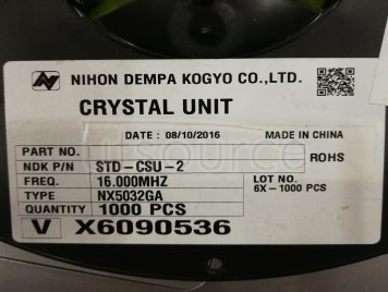 NX5032GA-16.000M-STD-CSU-2