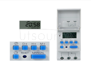 15A hour control timing automatic switch time controller rail type distribution box miniature precise time controller