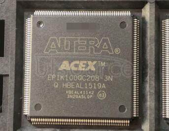 EP1K100QC208 Acex 1K Device Family (2.5V)