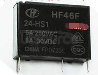 HF46F-24-HS1 24V 5A 4PINS 