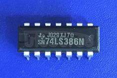 74LS386 QUADRUPLE 2-INPUT POSITIVE-NAND BUFFERS WITH OPEN-COLLECTOR OUTPUTS