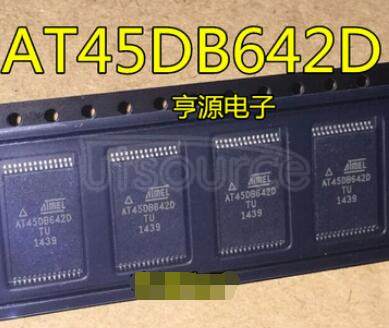 AT45DB642D-TU 64-megabit 2.7-volt Dual-interface DataFlash