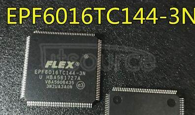 EPF6016TC144-3 IC FLEX 6000 FPGA 16K 144-TQFP