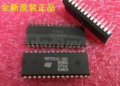 M27C512-12B1 512 Kbit 64K x8 UV EPROM and OTP EPROM