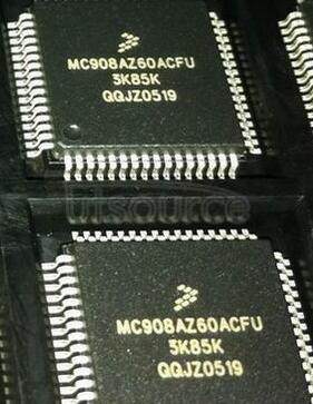 MC908AZ60AMFUE HC08 HC08 Microcontroller IC 8-Bit 8.4MHz 60KB (60K x 8) FLASH 64-QFP (14x14)