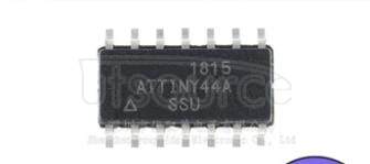 ATTINY44A-SSU AVR AVR? ATtiny Microcontroller IC 8-Bit 20MHz 4KB (2K x 16) FLASH 14-SOIC
