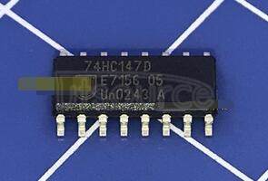 74HC147 10-to-4 line priority encoder