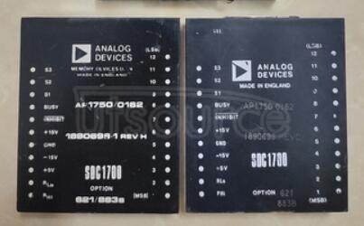 SDC1700 12-   and   14-Bit   Hybrid   Synchro/   Resolver-to-Digital   Converters
